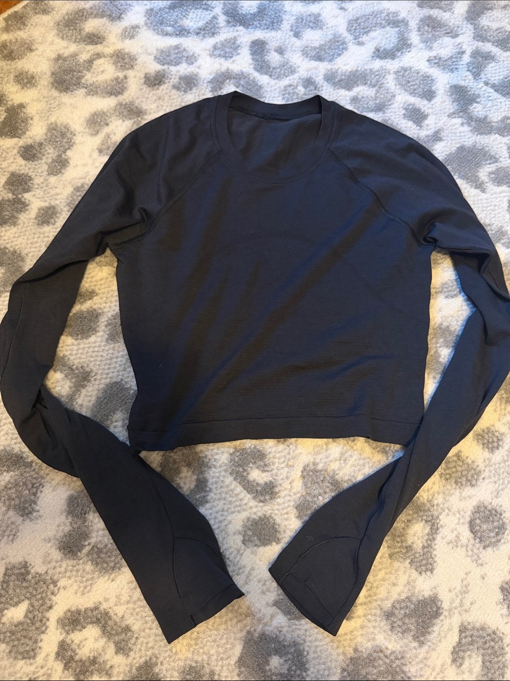 Lululemon swiftly tech crop long sleeve